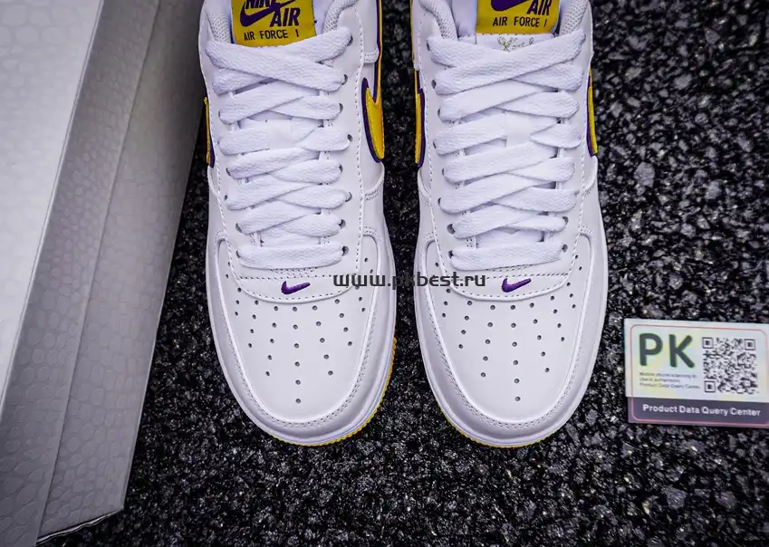 PK GOD Kobe Bryant x Nike Air Force 1 Low ‘Varsity Maize’ RETAIL MATERIALS READY TO SHIP