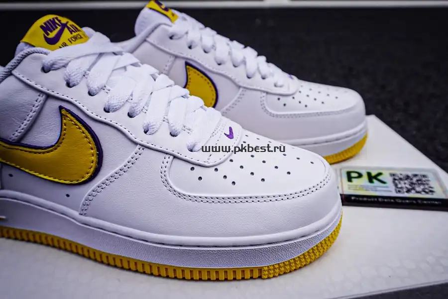 PK GOD Kobe Bryant x Nike Air Force 1 Low ‘Varsity Maize’ RETAIL MATERIALS READY TO SHIP