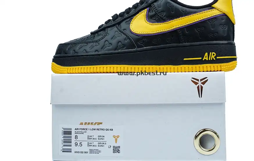 PK GOD Nike Air Force 1 Low “Kobe Bryant” RETAIL MATERIALS READY TO SHIP