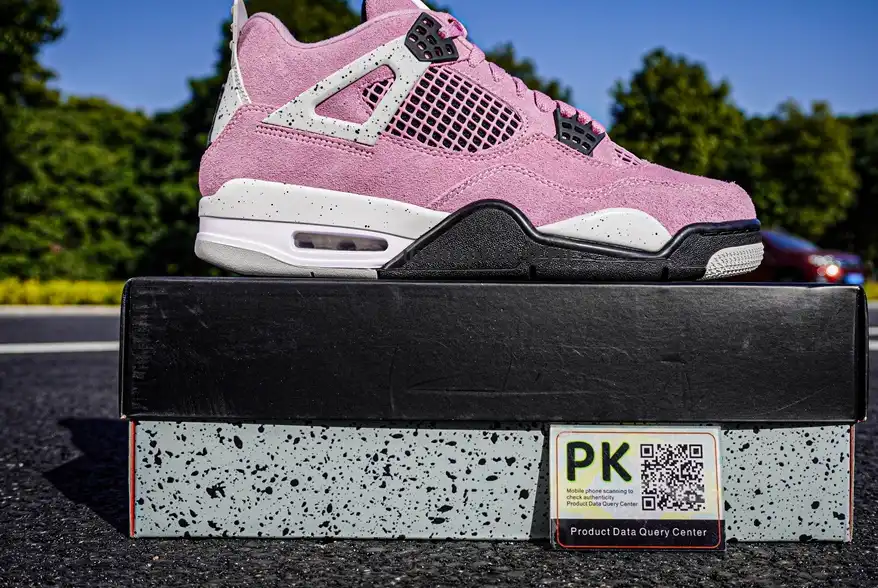 PK GOD Jordan Air Jordan 4 “Orchid” RETAIL MATERIALS READY TO SHIP