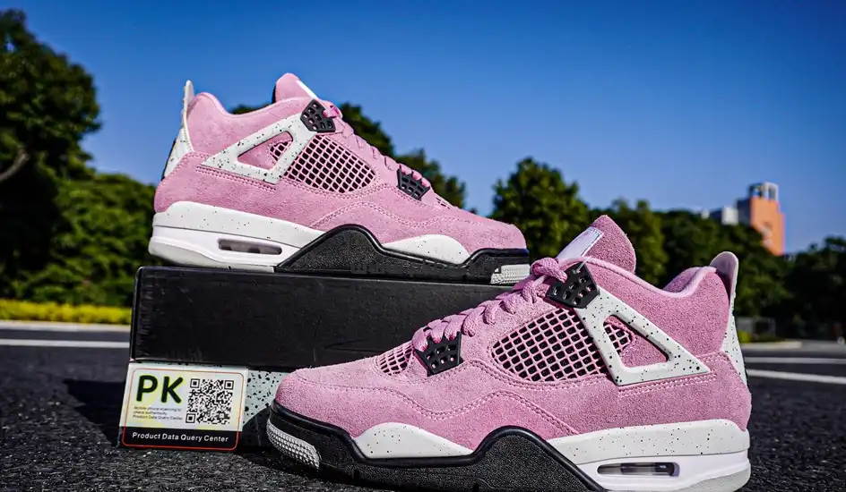 PK GOD Jordan Air Jordan 4 “Orchid” RETAIL MATERIALS READY TO SHIP