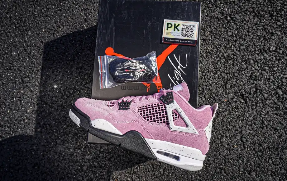 PK GOD Jordan Air Jordan 4 “Orchid” RETAIL MATERIALS READY TO SHIP