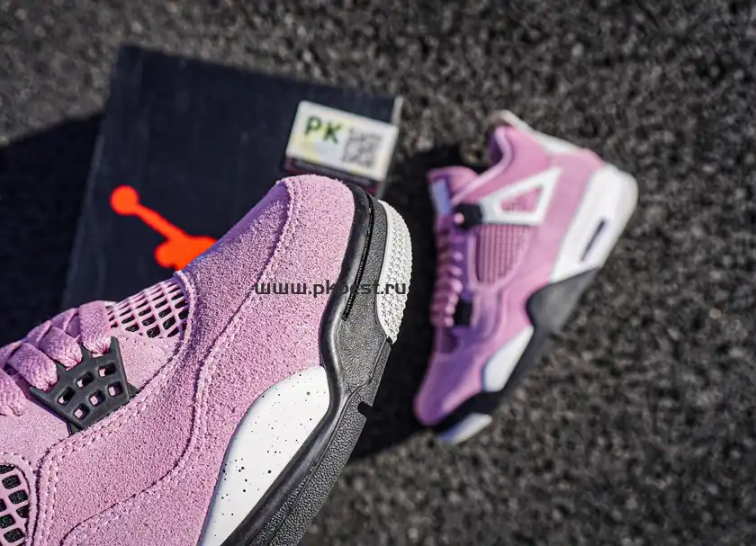 PK GOD Jordan Air Jordan 4 “Orchid” RETAIL MATERIALS READY TO SHIP