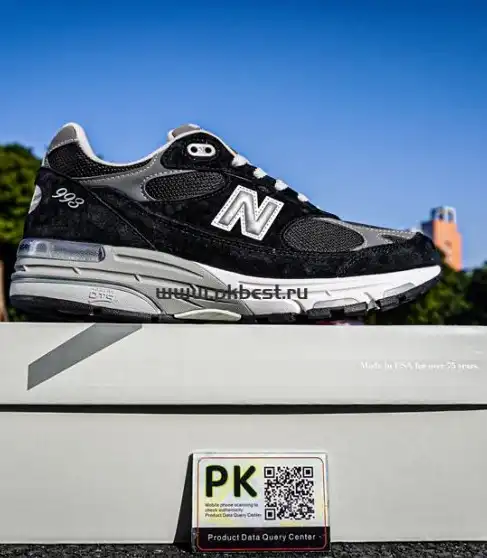 PK GOD New Balance 993 MiUSA Teddy Santis Sea Salt Black RETAIL MATERIALS READY TO SHIP