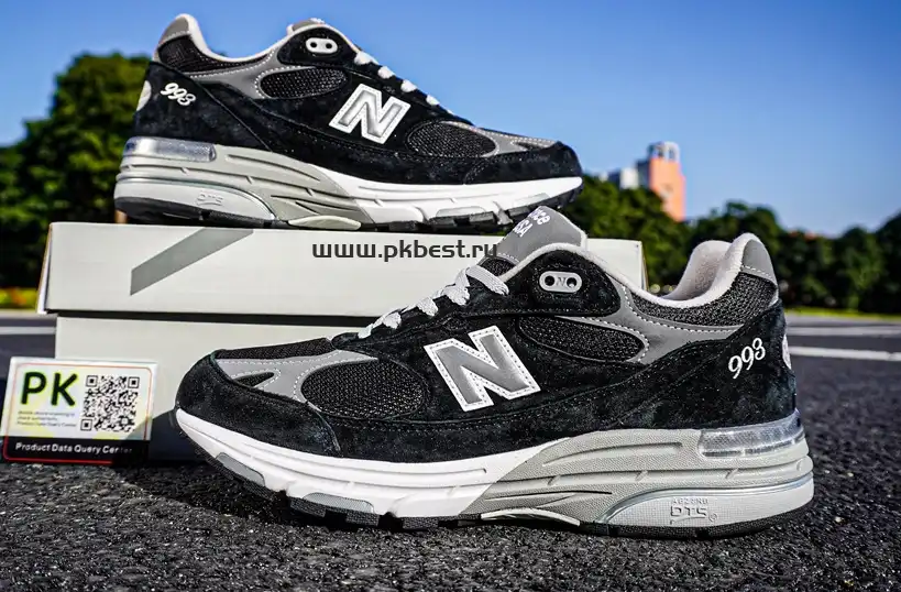 PK GOD New Balance NB 993 black RETAIL MATERIALS READY TO SHIP