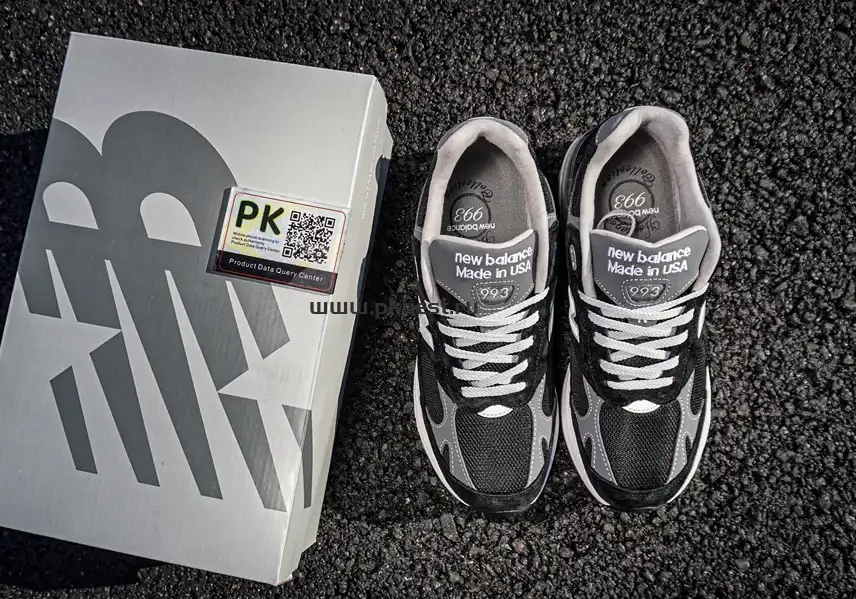 PK GOD New Balance NB 993 black RETAIL MATERIALS READY TO SHIP