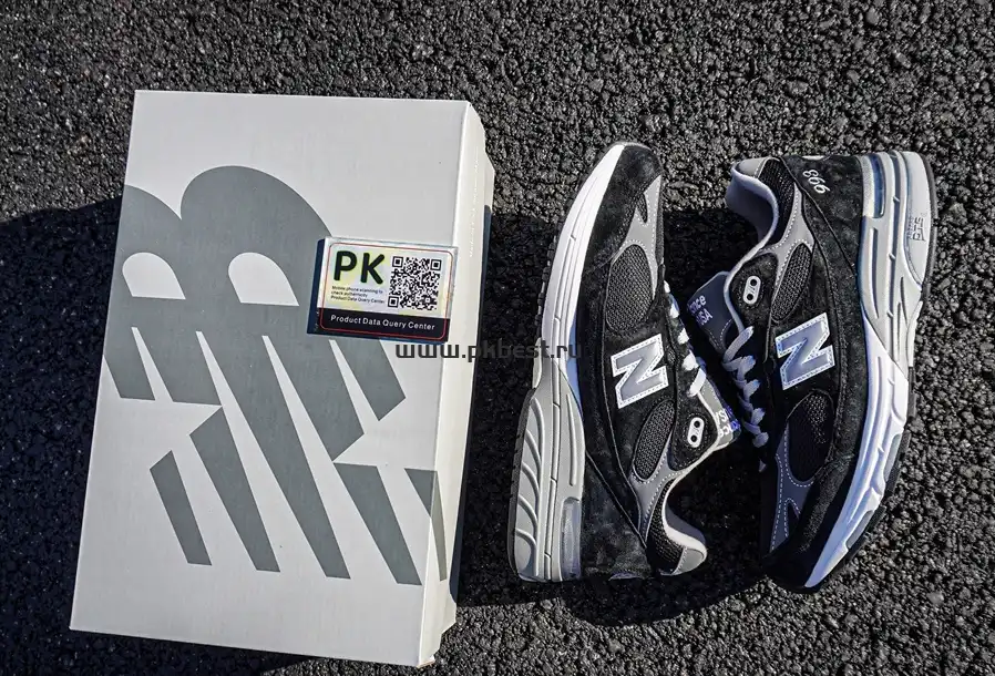 PK GOD New Balance NB 993 black RETAIL MATERIALS READY TO SHIP