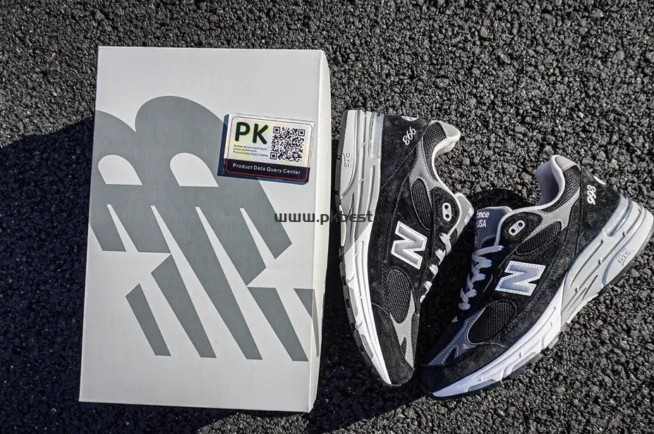 PK GOD New Balance NB 993 black RETAIL MATERIALS READY TO SHIP