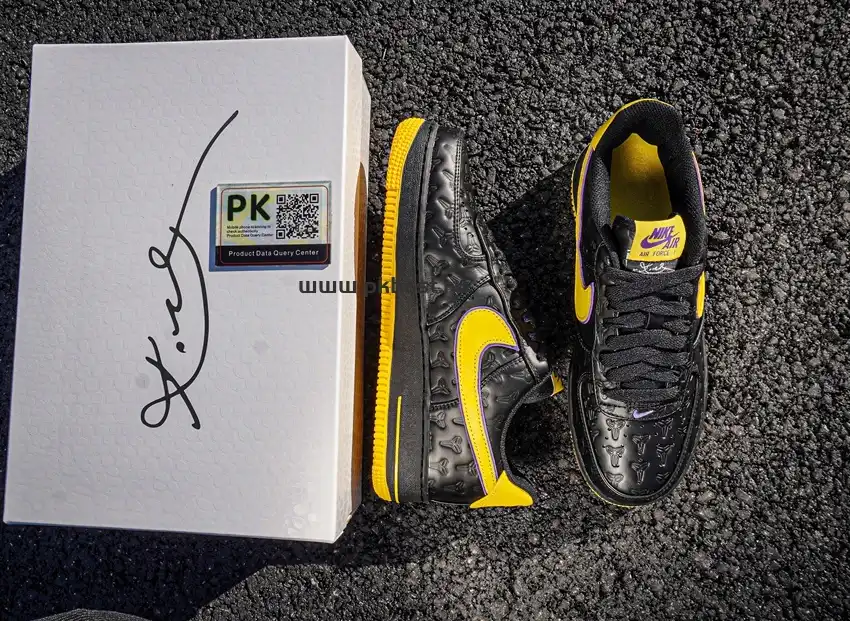 PK GOD Nike Air Force 1 Low “Kobe Bryant” RETAIL MATERIALS READY TO SHIP