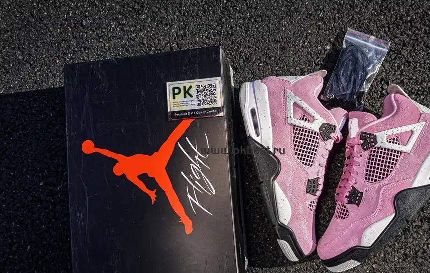 PK GOD Jordan Air Jordan 4 “Orchid” RETAIL MATERIALS READY TO SHIP