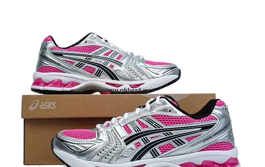 PK GOD Asics Gel-Kayano 14 Silver black RETAIL MATERIALS READY TO SHIP