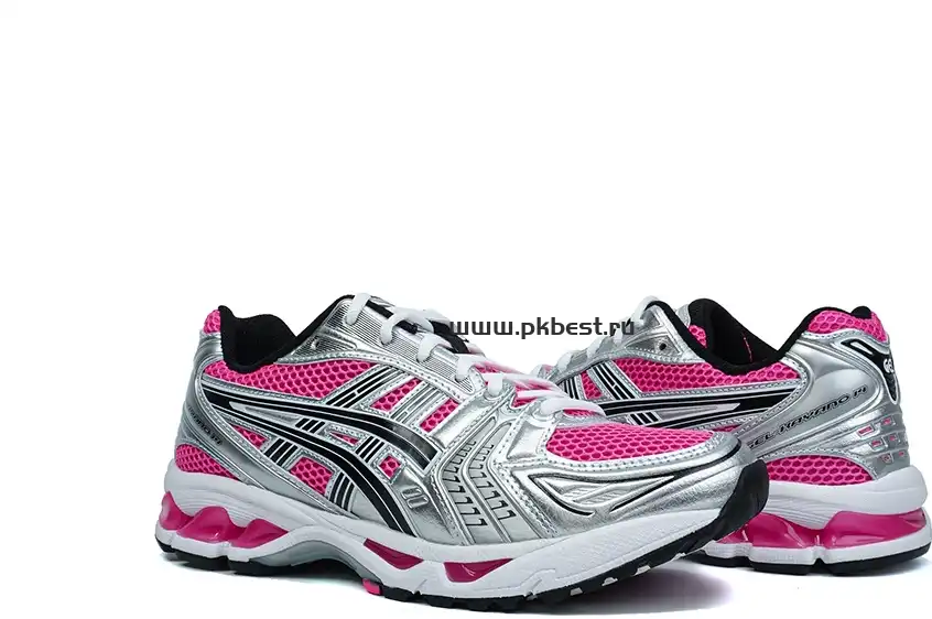 PK GOD Asics Gel-Kayano 14 Silver black RETAIL MATERIALS READY TO SHIP