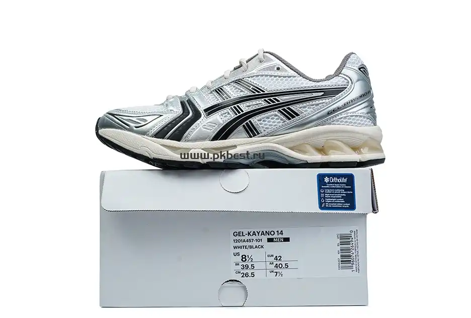 PK GOD ASICS JJJJound x Gel Kayano 14 ‘Silver Black’ RETAIL MATERIALS READY TO SHIP