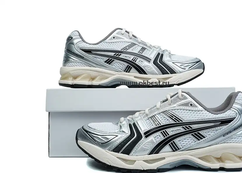 PK GOD ASICS JJJJound x Gel Kayano 14 ‘Silver Black’ RETAIL MATERIALS READY TO SHIP