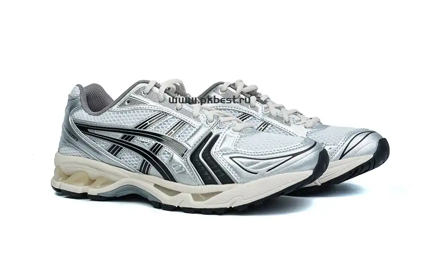 PK GOD ASICS JJJJound x Gel Kayano 14 ‘Silver Black’ RETAIL MATERIALS READY TO SHIP