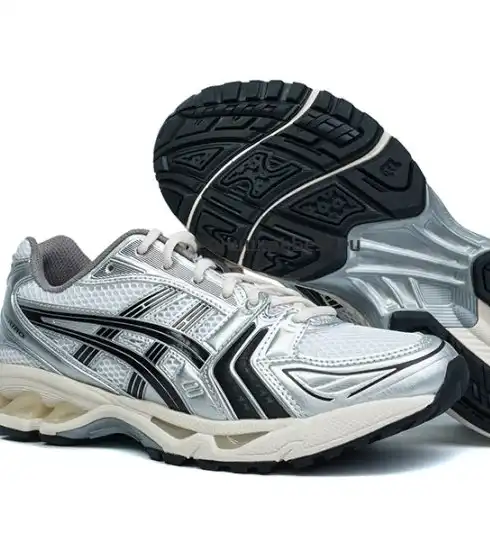 PK GOD ASICS Gel Kayano 14 White Midnight RETAIL MATERIALS READY TO SHIP