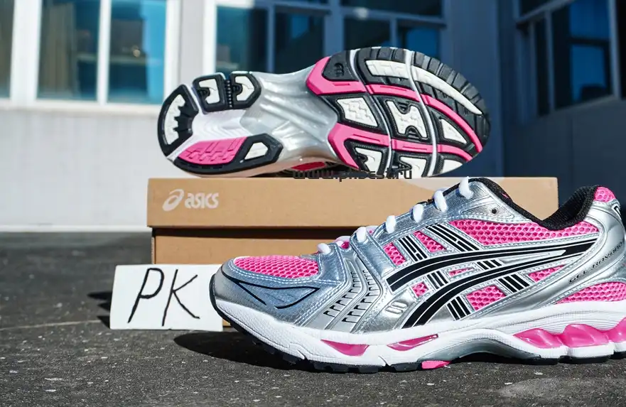 PK GOD Asics Gel-Kayano 14 Silver black RETAIL MATERIALS READY TO SHIP