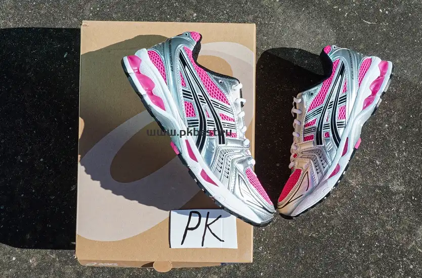 PK GOD Asics Gel-Kayano 14 Silver black RETAIL MATERIALS READY TO SHIP