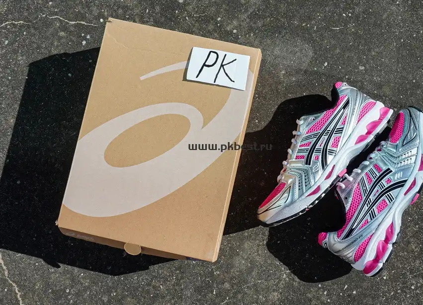 PK GOD Asics Gel-Kayano 14 Silver black RETAIL MATERIALS READY TO SHIP