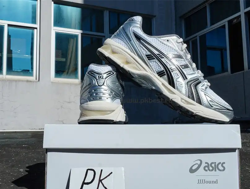 PK GOD ASICS JJJJound x Gel Kayano 14 ‘Silver Black’ RETAIL MATERIALS READY TO SHIP