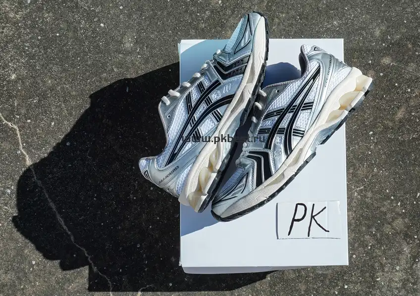 PK GOD ASICS JJJJound x Gel Kayano 14 ‘Silver Black’ RETAIL MATERIALS READY TO SHIP