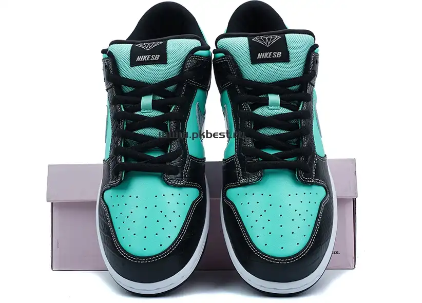 PK5.0 Nike SB Dunk Low Diamond Supply Co Aqua Blue RETAIL MATERIALS READY TO SHIP