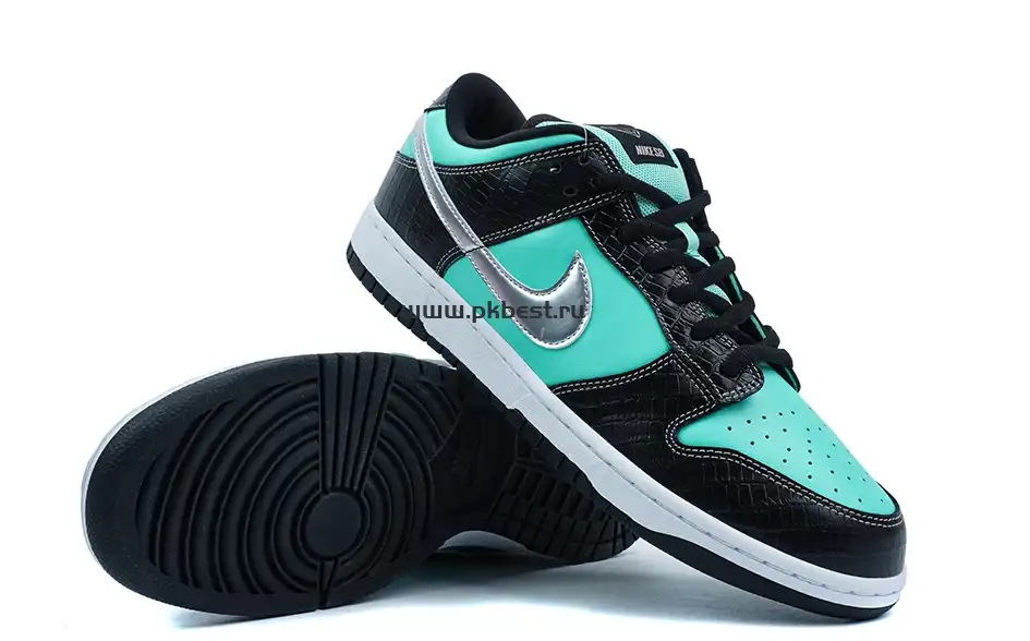 PK5.0 Nike SB Dunk Low Diamond Supply Co Aqua Blue RETAIL MATERIALS READY TO SHIP