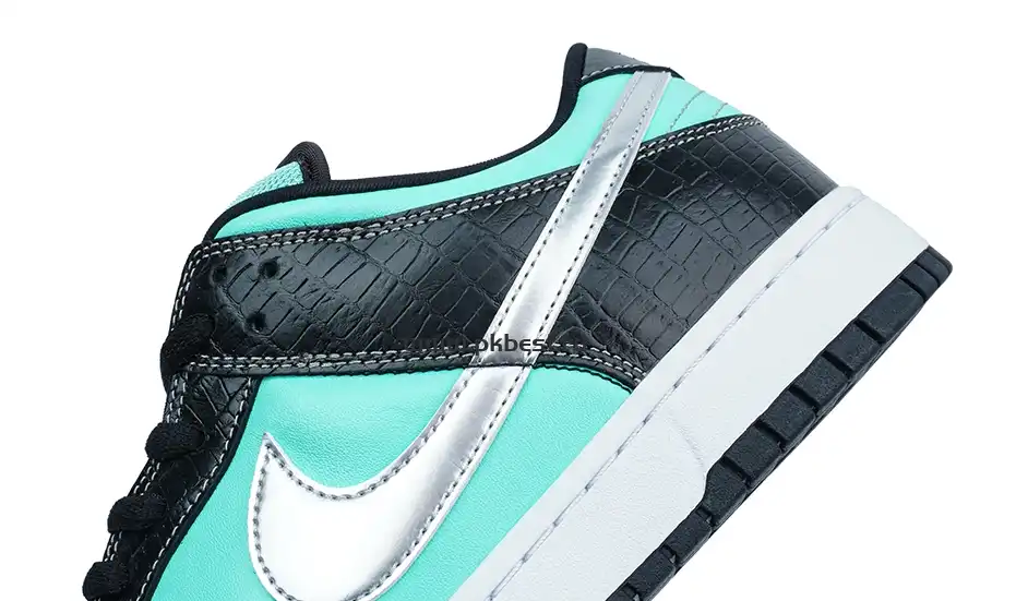 PK5.0 Nike SB Dunk Low Diamond Supply Co Aqua Blue RETAIL MATERIALS READY TO SHIP