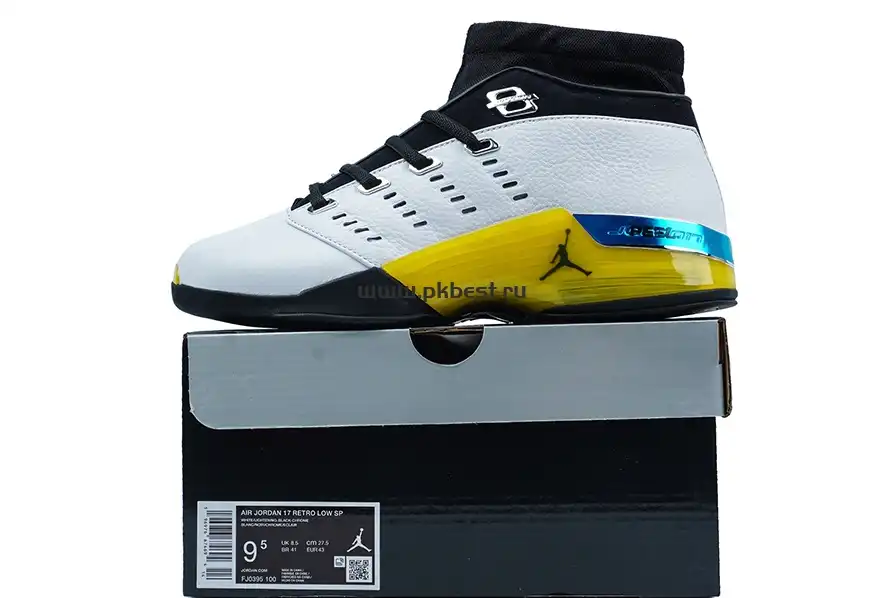 PK GOD Jordan 17 Retro Low All-Star Lightning RETAIL MATERIALS READY TO SHIP