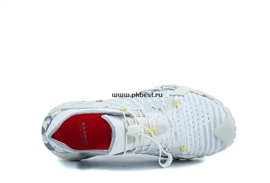 PK GOD Mammut Men’s Hueco Knit II Low White RETAIL MATERIALS READY TO SHIP