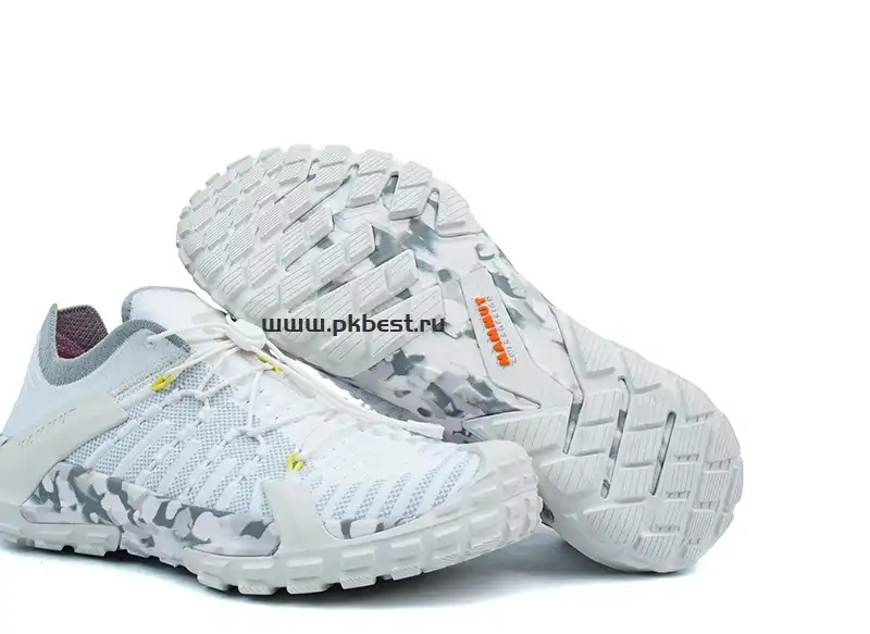 PK GOD Mammut Men’s Hueco Knit II Low White RETAIL MATERIALS READY TO SHIP