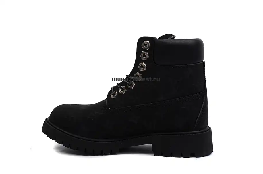 PK GOD Timberland x LOUIS VUITTON Cow leather black RETAIL MATERIALS READY TO SHIP