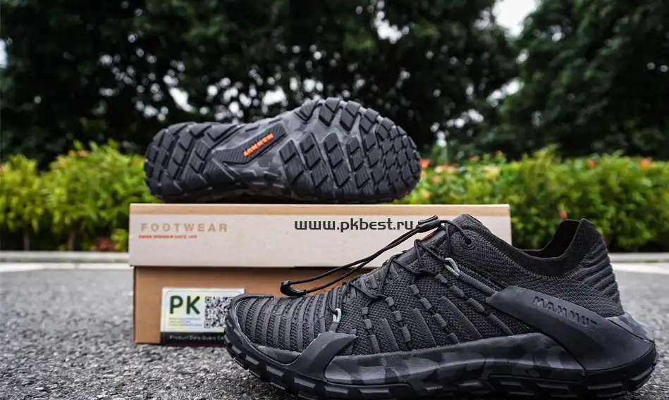 PK GOD Mammut Men’s Hueco Knit II black RETAIL MATERIALS READY TO SHIP