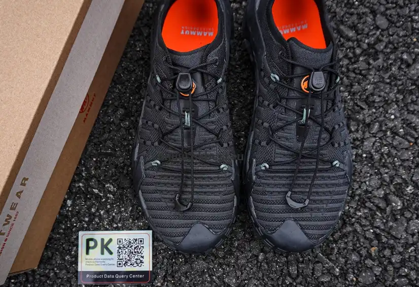 PK GOD Mammut Men’s Hueco Knit II black RETAIL MATERIALS READY TO SHIP