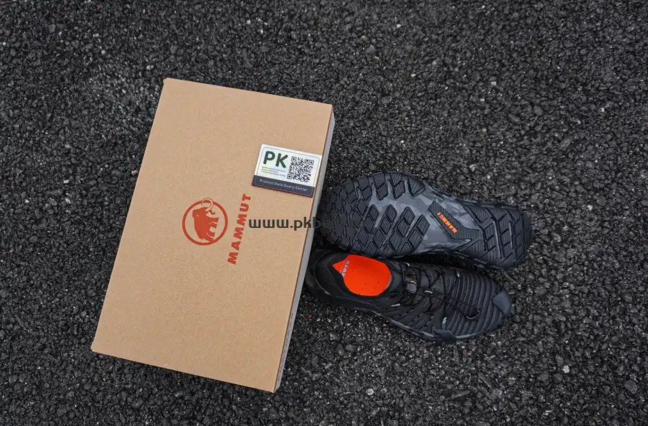 PK GOD Mammut Men’s Hueco Knit II black RETAIL MATERIALS READY TO SHIP