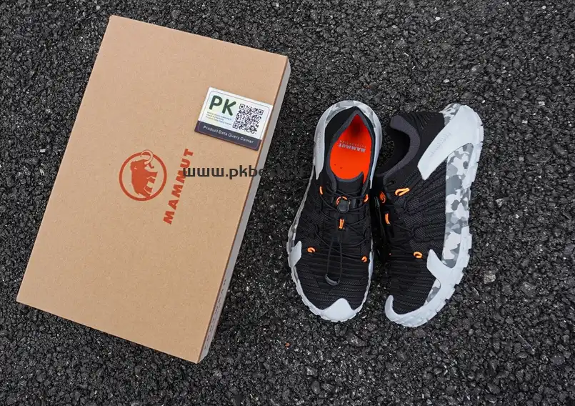 PK GOD Mammut Men’s Hueco Knit II Black gray RETAIL MATERIALS READY TO SHIP