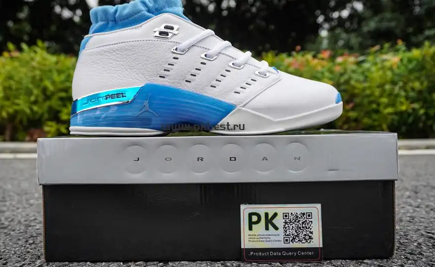 PK GOD Jordan 17 Retro Low SP University Blue RETAIL MATERIALS READY TO SHIP