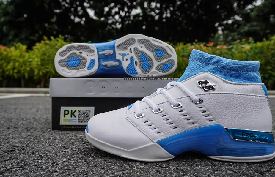 PK GOD Jordan 17 Retro Low SP University Blue RETAIL MATERIALS READY TO SHIP