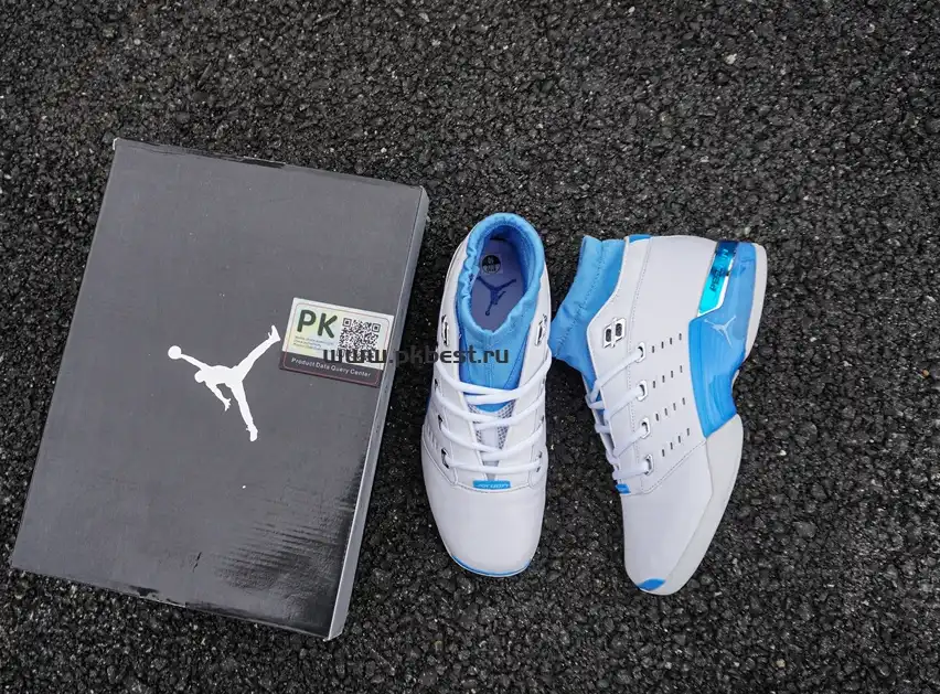 PK GOD Jordan 17 Retro Low SP University Blue RETAIL MATERIALS READY TO SHIP