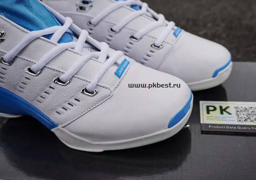 PK GOD Jordan 17 Retro Low SP University Blue RETAIL MATERIALS READY TO SHIP