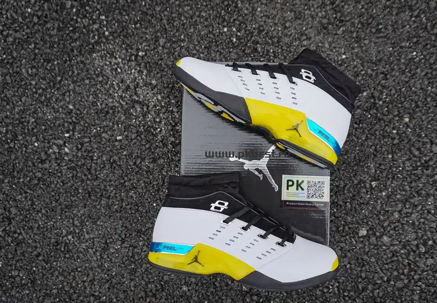 PK GOD Jordan 17 Retro Low All-Star Lightning RETAIL MATERIALS READY TO SHIP