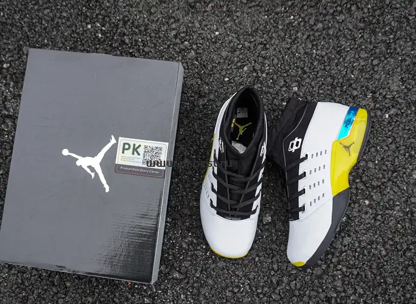 PK GOD Jordan 17 Retro Low All-Star Lightning RETAIL MATERIALS READY TO SHIP