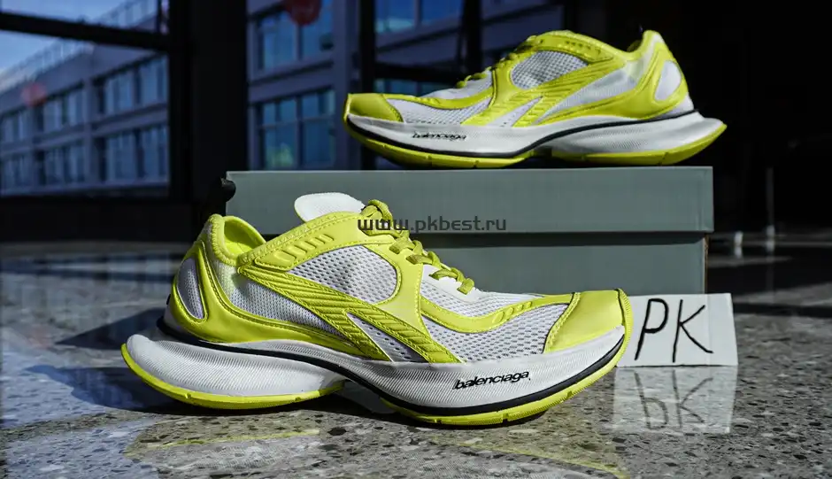 PK GOD Balenciaga CIRCUIT yellow RETAIL MATERIALS READY TO SHIP