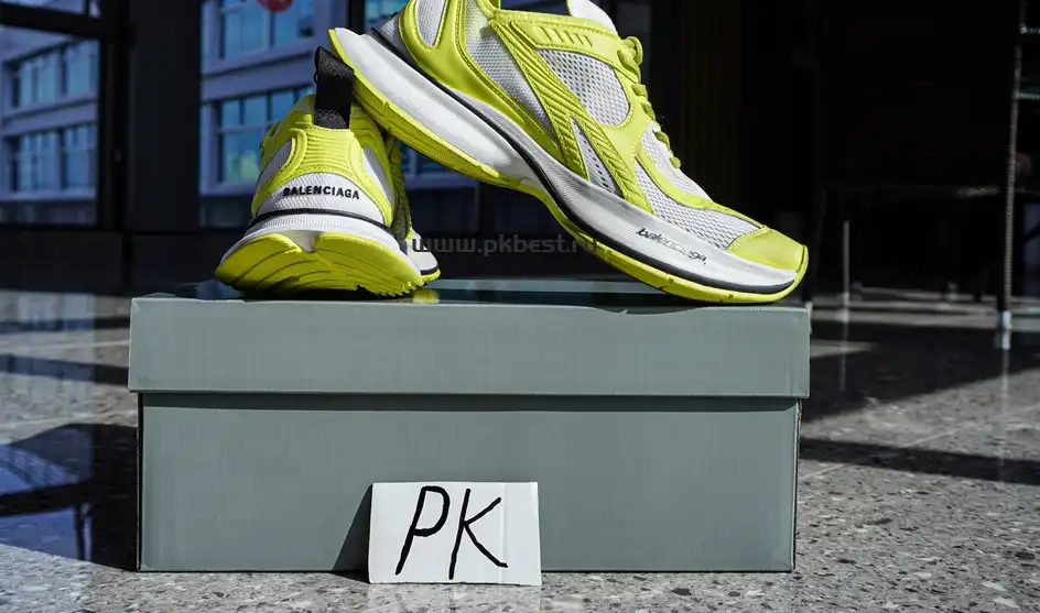 PK GOD Balenciaga CIRCUIT yellow RETAIL MATERIALS READY TO SHIP