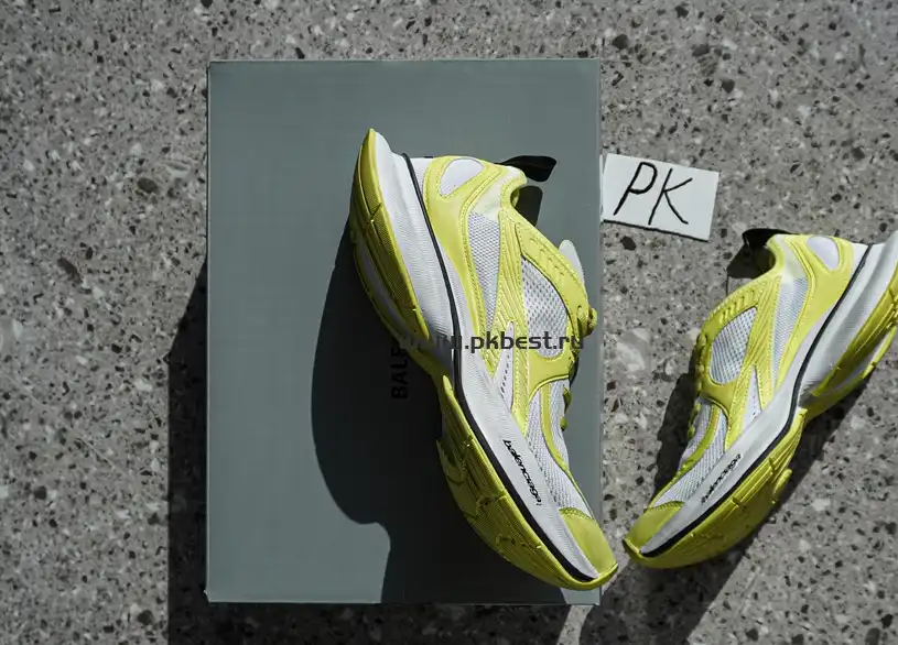 PK GOD Balenciaga CIRCUIT yellow RETAIL MATERIALS READY TO SHIP