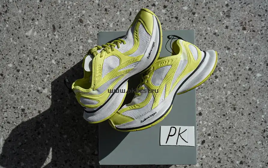 PK GOD Balenciaga CIRCUIT yellow RETAIL MATERIALS READY TO SHIP