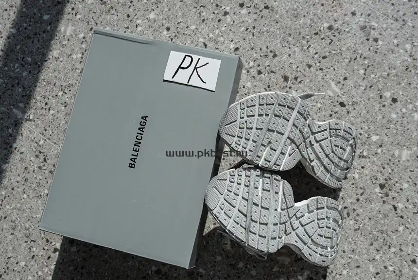 PK God Balenciaga 3XL Sneaker  Silver purple RETAIL MATERIALS READY TO SHIP