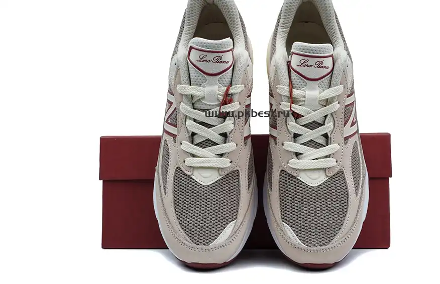 PK GOD Loro Piana x  New Balance NB 990 V6 gray  RETAIL MATERIALS READY TO SHIP