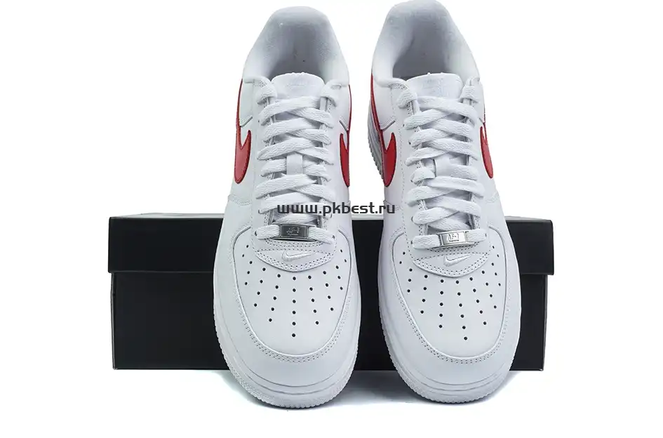 PK GOD Nike Supreme x Air Force 1 Low Box Logo – Speed Red RETAIL MATERIALS READY TO SHIP