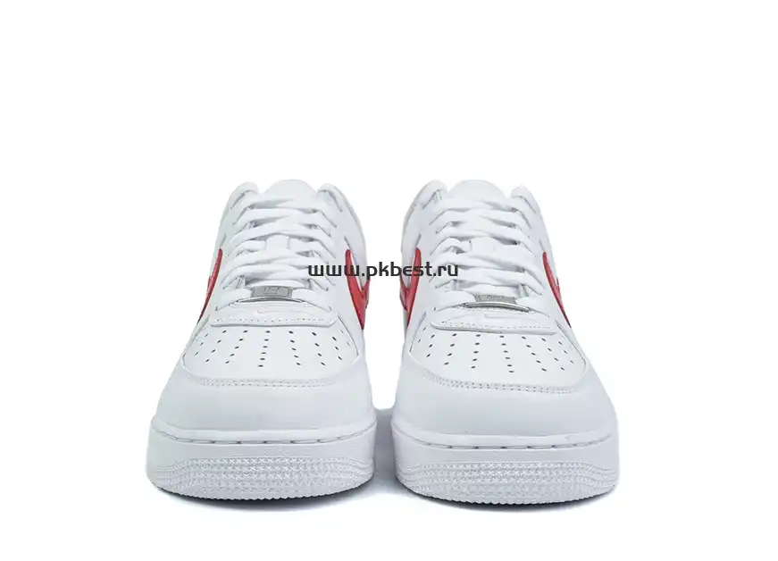 PK GOD Nike Supreme x Air Force 1 Low Box Logo – Speed Red RETAIL MATERIALS READY TO SHIP